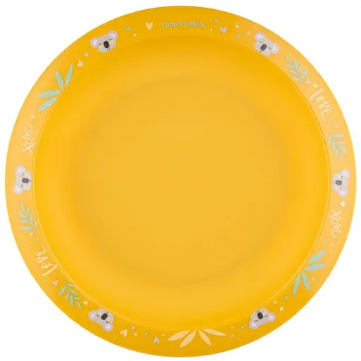 Набор посуды Canpol babies Exotic Animals из 2-х элементов желтый (56/523_yel) - фото 4