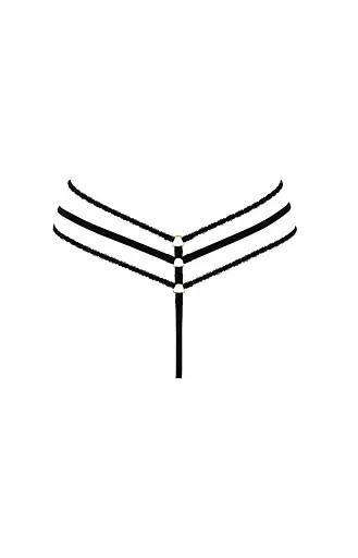 Трусики-стринги Anais Aretusa M чорний - фото 4