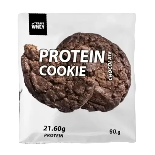 Набір печива протеїнового Craft Whey: Chocolate + Nuts Mix + Marshmallow + Coconut + Cherry 300 г (5 шт.  х  60 г) - фото 4