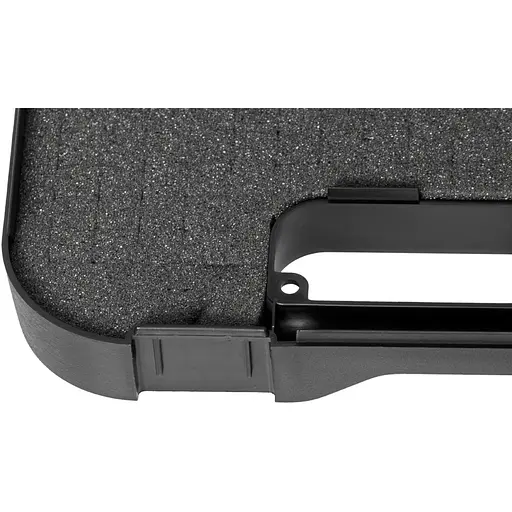 Кейс MEGAline пістолетний 34.5 х 24 х 6 см чорний - фото 4