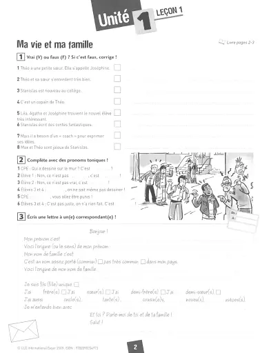 Amis et compagnie 3. Niveaux A2/B1. Cahier d`activities - фото 2