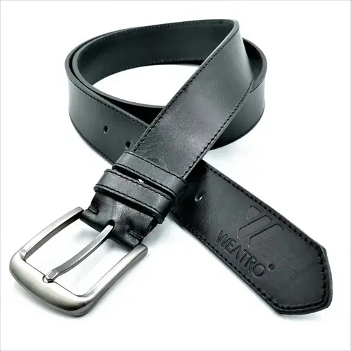 Ремінь шкіряний Weatro чоловічий 115-120х3,8 см acs0024214 - фото 1
