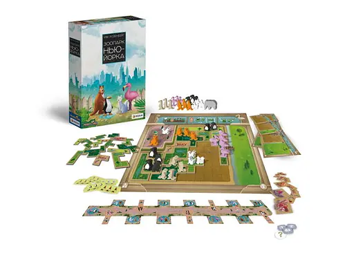 Настільна гра Rozum Зоопарк Нью-Йорка (New York Zoo) (укр.) (R027UA) - фото 4