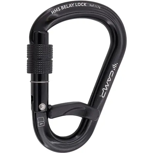 Карабин Camp HMS Belay Lock Black (1060-1176)