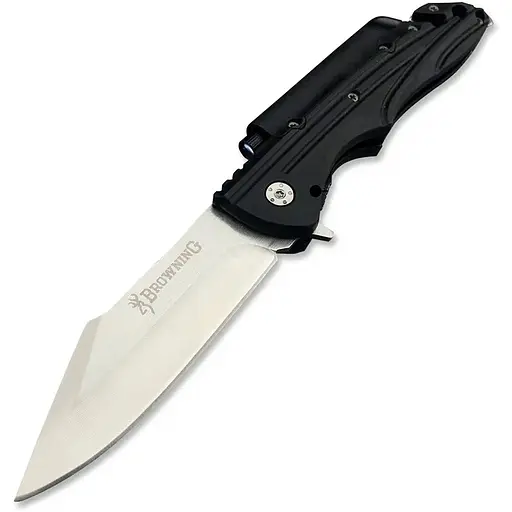 Ніж складний Browning-X50-3D, ручка сталь + карбон + дерево, довжина 206 мм, 250 гр, Box