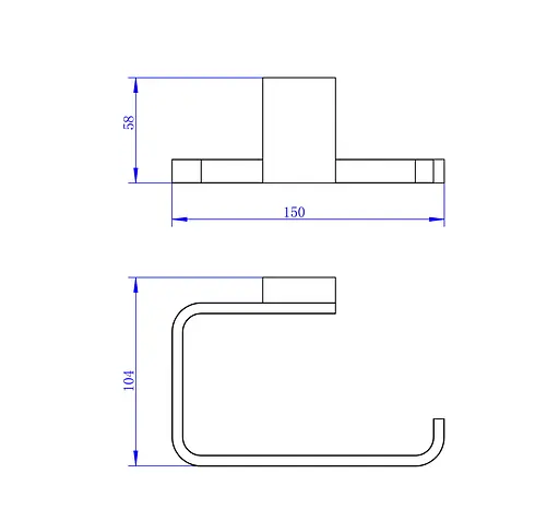 Тримач туалетного паперу Imprese Bitov 142300 Хром - фото 2