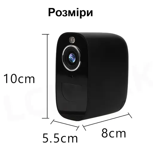 4G камера видеонаблюдения уличная с большим аккумулятором 10 400 мАч LCTEK S30 до 10 дней работы (100966) - фото 5