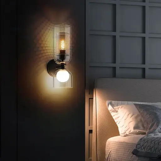 Незвичайне бра із двостороннім світлом 36х12 см Line F Арт. WJ1803/2 - фото 2