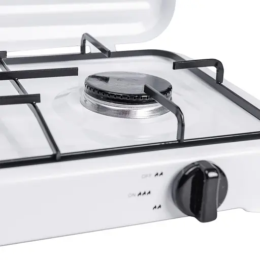 Настільна газова плита Sokany SK-6002W 2 конфорки 4.4 кВт під балонний газ для Білий - фото 6