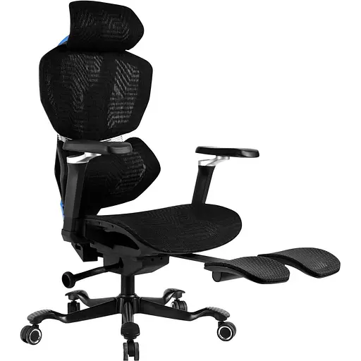 Геймерское кресло GT Racer X-7001 Black/Blue [147942] - фото 3