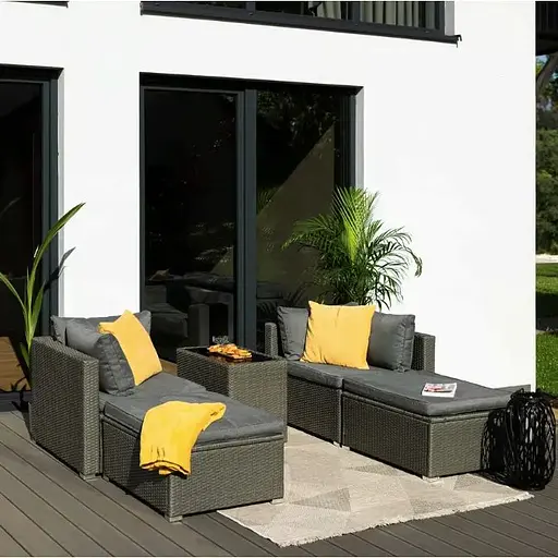 Комплект садових меблів Di Volio Alzano сірий - фото 4