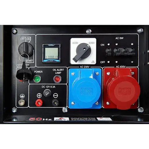 Генератор дизельний 6 кВт EnerSol SKD-7EBU (41-00481) - фото 8