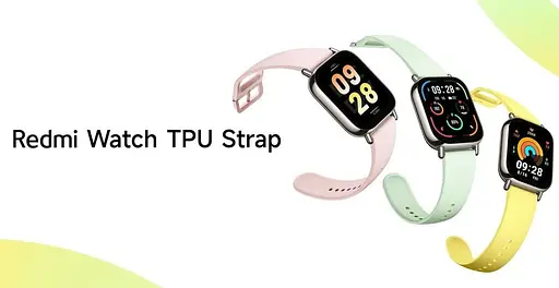 Ремінець змінний Xiaomi Redmi Watch TPU Strap для годинника Watch 3/5 жовтий (BHR9470GL) - фото 3
