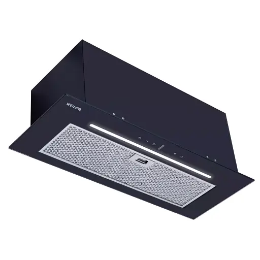 Вытяжка полновстраиваемая WEILOR PBSR 72651 GLASS BL 1300 LED Strip - фото 3