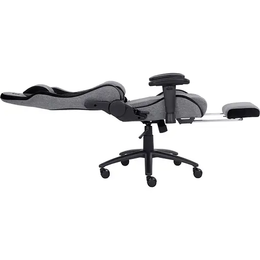 Геймерское кресло GT Racer X-2534-F Fabric Gray/Black Suede [121429] - фото 6