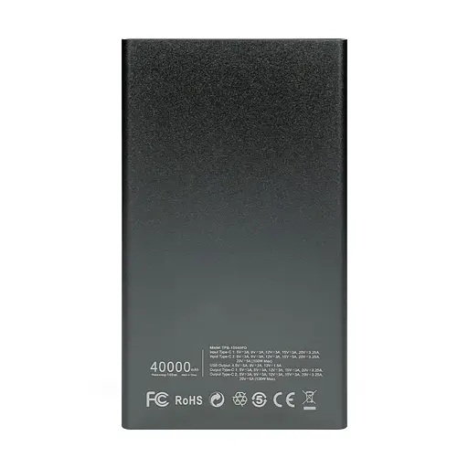 Повербанк 40000 mAh Power Bank Trinix TPB-10040PD Grey 100W (43-00076) - фото 4