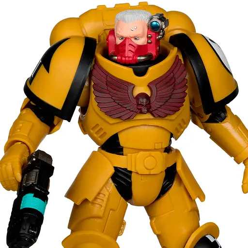 Фігурка Warhammer 40K Intercessor Sergeant - Imperial Fist - Gold Label 7in (Вархамер 40К) - фото 3