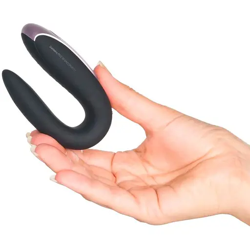 Смарт-вибратор для пар Satisfyer Double Fun Partner Vibrator Black SO5058 (95355) - фото 8