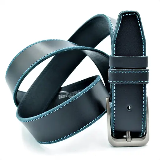 Ремінь шкіряний Weatro чоловічий 110-125х4 см acs0013412 - фото 3