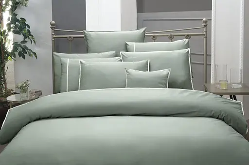 Постільна білизна Sartoria Yesil Сатин Преміум Sarev pbe0050974 - фото 1