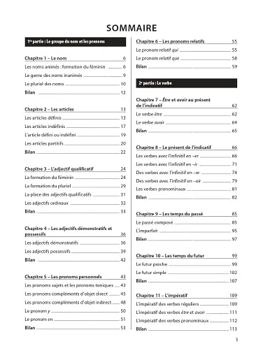 Les 500 Exercices de Grammaire. Livre + corrigés intégrés A1 - фото 3
