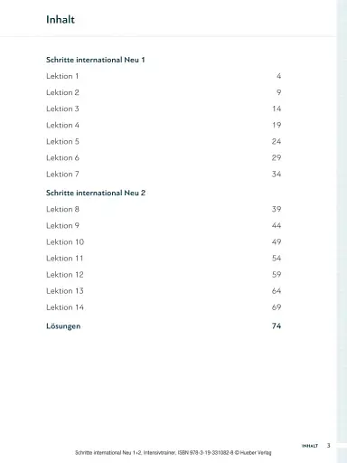 Schritte international Neu Intensivtrainer mit Audio CD zu Band 1 und 2 - фото 2