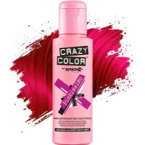 Тінт-фарба для волосся Crazy Color відтінок 42 пінкіссімо 100 мл