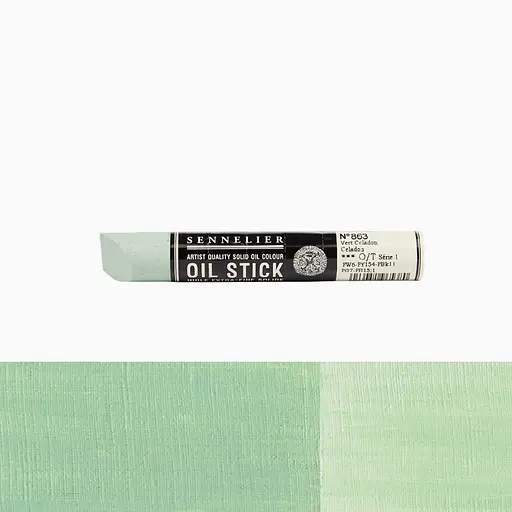 Фарба олійна у формі пастелі Sennelier Oil Stick, 38 мл, S1, Селадон (Celadon) - фото 2
