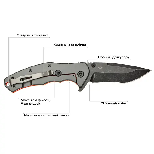 Нож Skif Griffin II BSW Orange - фото 8