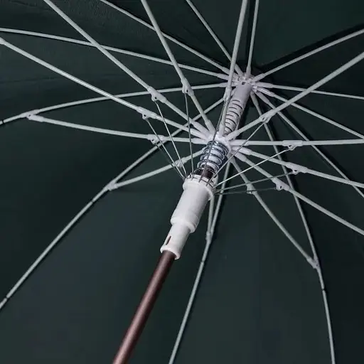 Парасоля-тростина Yiwu HP-23-16GR напівавтомат складна 120 см зелена - фото 6