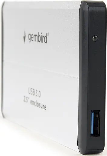 Кишеня зовнішня Gembird EE2-U3S-2-S 2.5" USB 3.0 silver - фото 3
