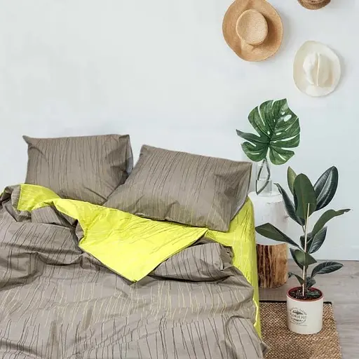 Комплект постільної білизни Viluta двоспальний ранфорс 20109 100% бавовна - фото 2