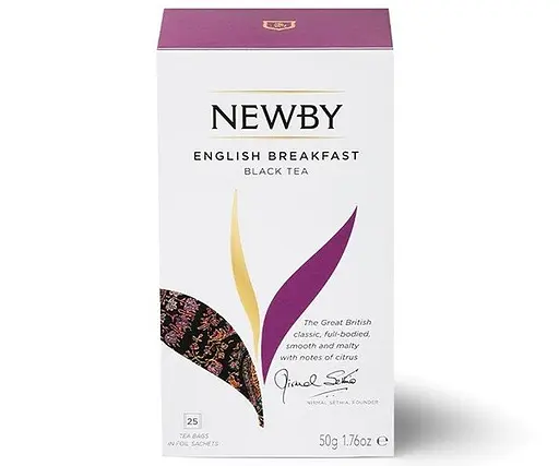Чай чорний Newby Англійський сніданок в пакетиках 25 шт (310050) - фото 3