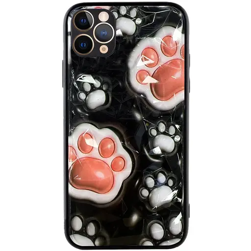 Чохол Epik TPU+PC Prisma Plushie для Apple iPhone 12 Pro 6.1 Paws - фото 2