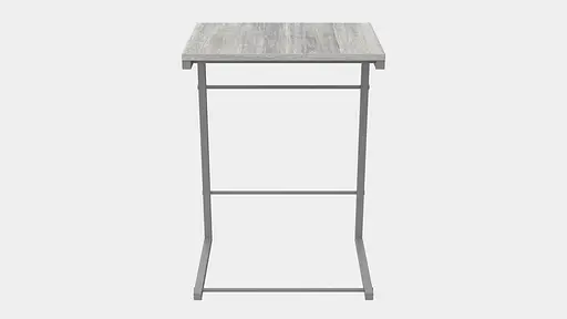 Столик Терри Ferrum-decor 650x440x330 Серый металл ДСП Бетон 16 мм (FRD-104668) - фото 3