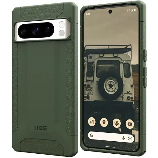 Оригінальний протиударний чохол UAG Scout для Google Pixel 8 Pro (6.7") Olive Drab 614319117272 - фото 9
