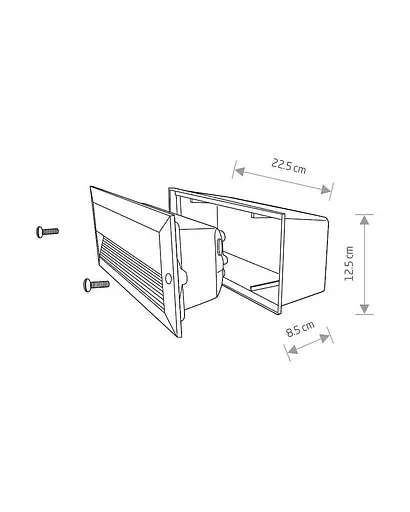 Вуличний світильник Nowodvorski 3412 BASALT - фото 3