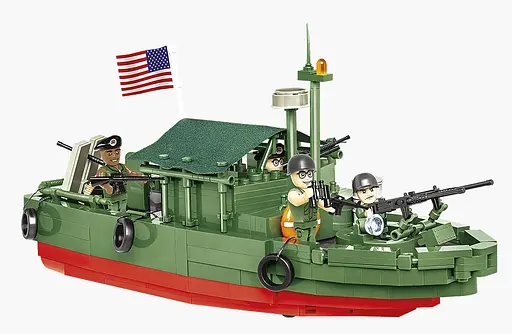 Конструктор COBI Patrol Boat River Mk II (PBR) 1:35 – Американский патрульный катер (615 деталей) - фото 2