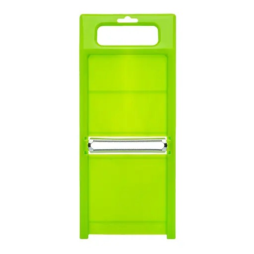 Ручна пластикова шатківниця з плаваючим лезом (34х14.5 см), Kitchette Салатовий 85424 - фото 1