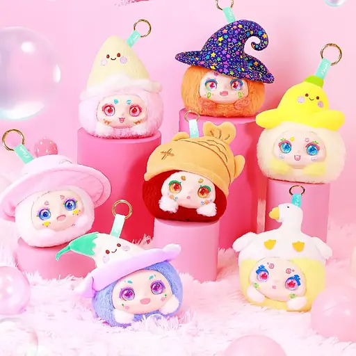 Коллекционная мягкая игрушка с кольцом Pop Top Kimmon Хорошенькие в шляпках в ассортименте (556022) - фото 3