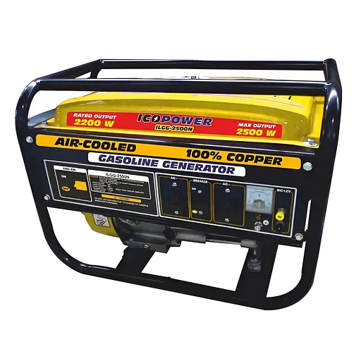 Бензиновый генератор ICONA NEWTOP ILGG 2500A MANUAL 15 л желтый