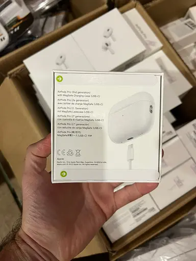 Бездротові Навушники AirPods Pro 2 (MQD83) Білі - фото 9