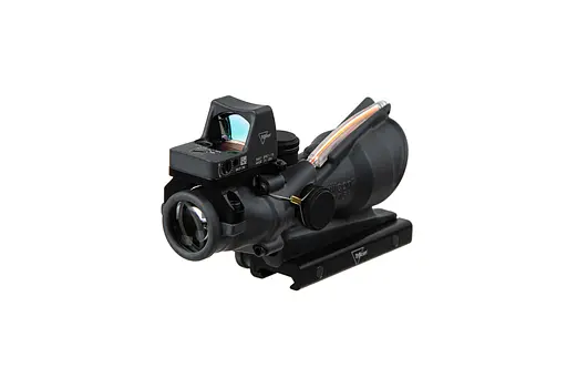 Комплект Trijicon прицел ACOG 4x32 BAC и прицел коллиматорный RMR 3.25 МОА Gray - фото 3