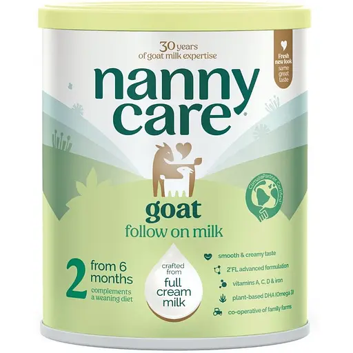 Суха молочна суміш Nannycare 2 на козиному молоці 800 г