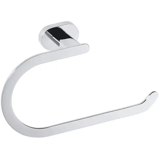 Тримач для рушника Bemeta Oval 118404061 Хром - фото 1