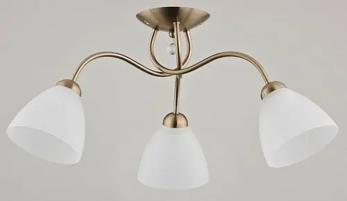 Люстра стельова ALFA Amarillo Patin 23753 - фото 1