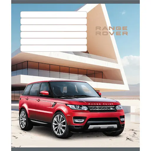 Тетрадь ученическая "Люкс авто" Leader 036-580068L-5 в линию, 36 листов - фото 1