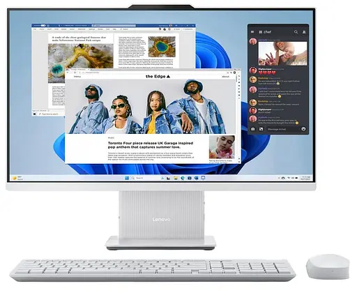 Моноблок Lenovo 27 IdeaCentre AIO 27IRH9 QHD IPS/Intel C9-270H/32GB/1TB/Intel Graphics/DOS/Cloud Grey (F0HM00WBUO) - фото 1