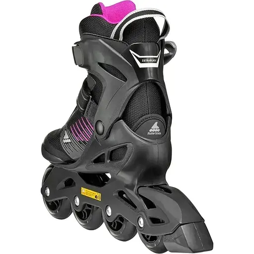 Ролики Rollerblade Zetrablade W 39 Black/Pink (1012-86B0751480-NJ01-250) - фото 5