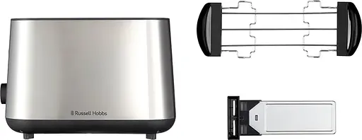 Тостер Russell Hobbs Heaton Brushed 2Slice Toaster 27390-56 - фото 3